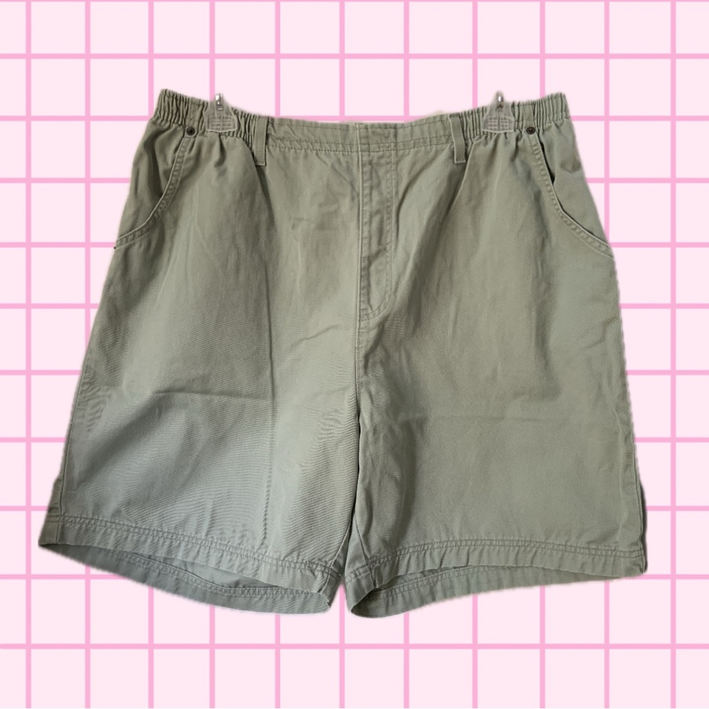 Vintage Mom Shorts Plus Mint Green - Size 24W